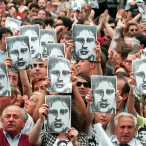 Demonstracje przeciwko ETA